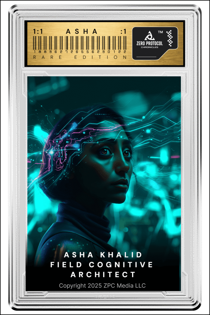 Asha Khalid - Field Cognitive Architect