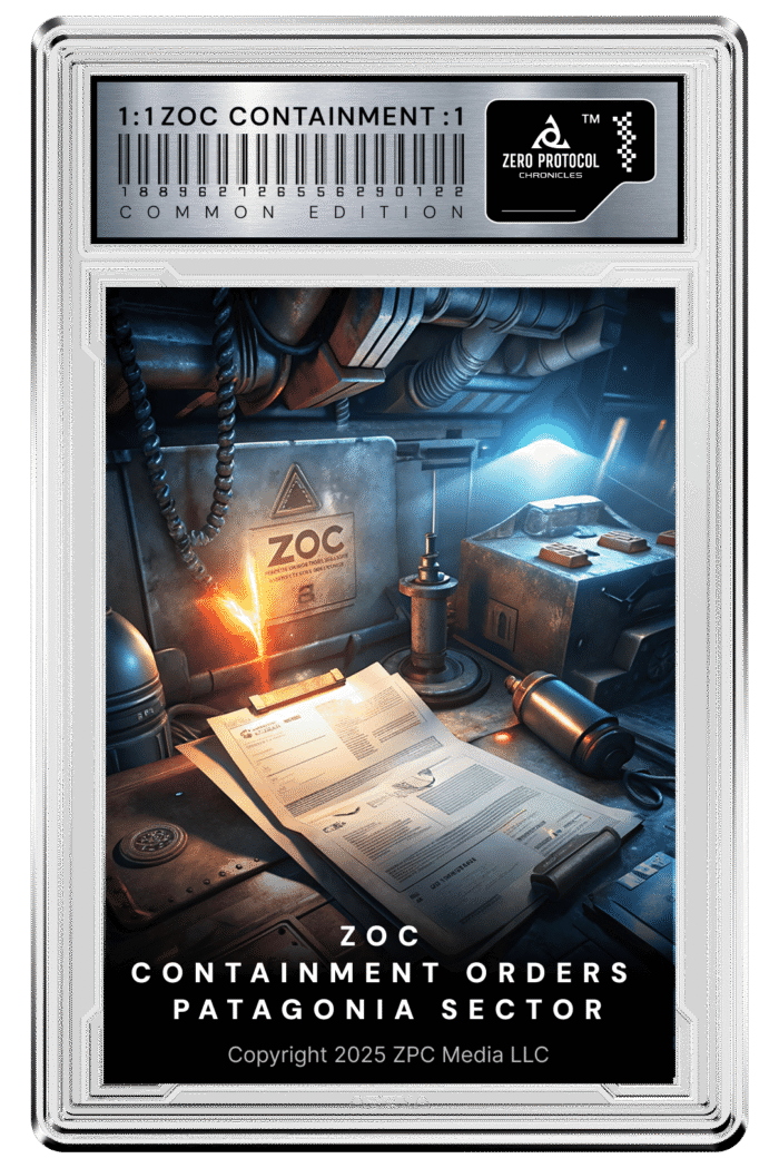 ZOC Containment Orders – Patagonia Sector
