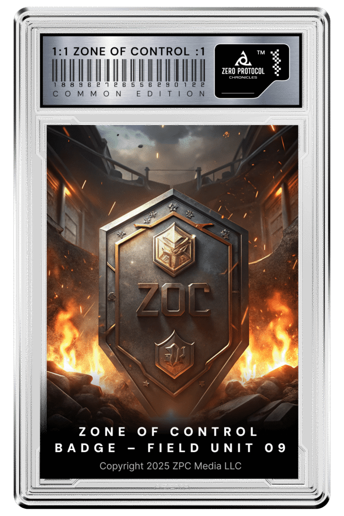 Zone of Control Badge – Field Unit 09